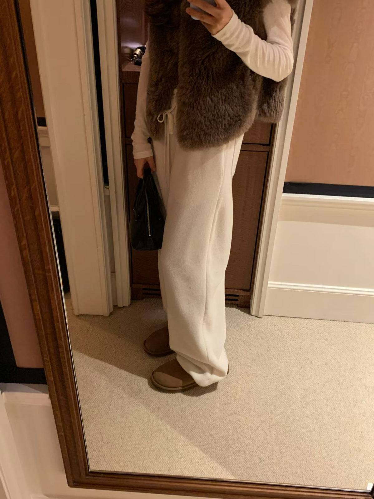 Ounce ruv half fur jacket-3col