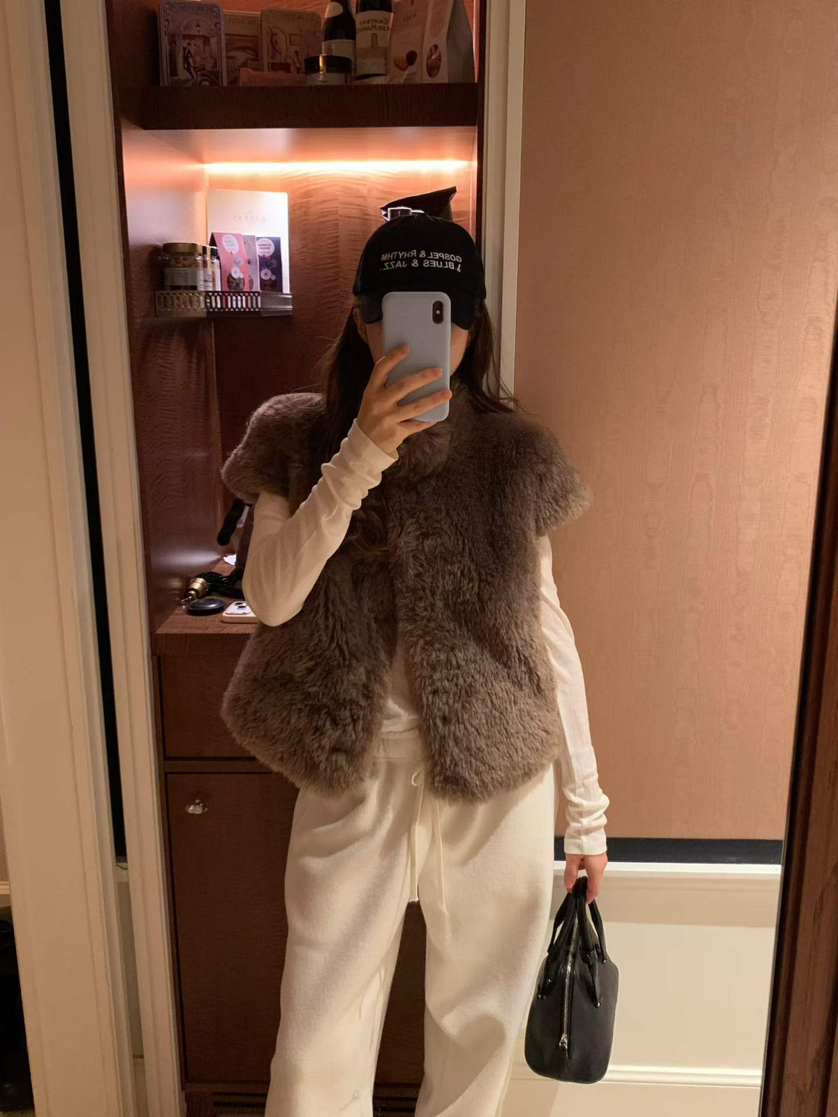 Ounce ruv half fur jacket-3col