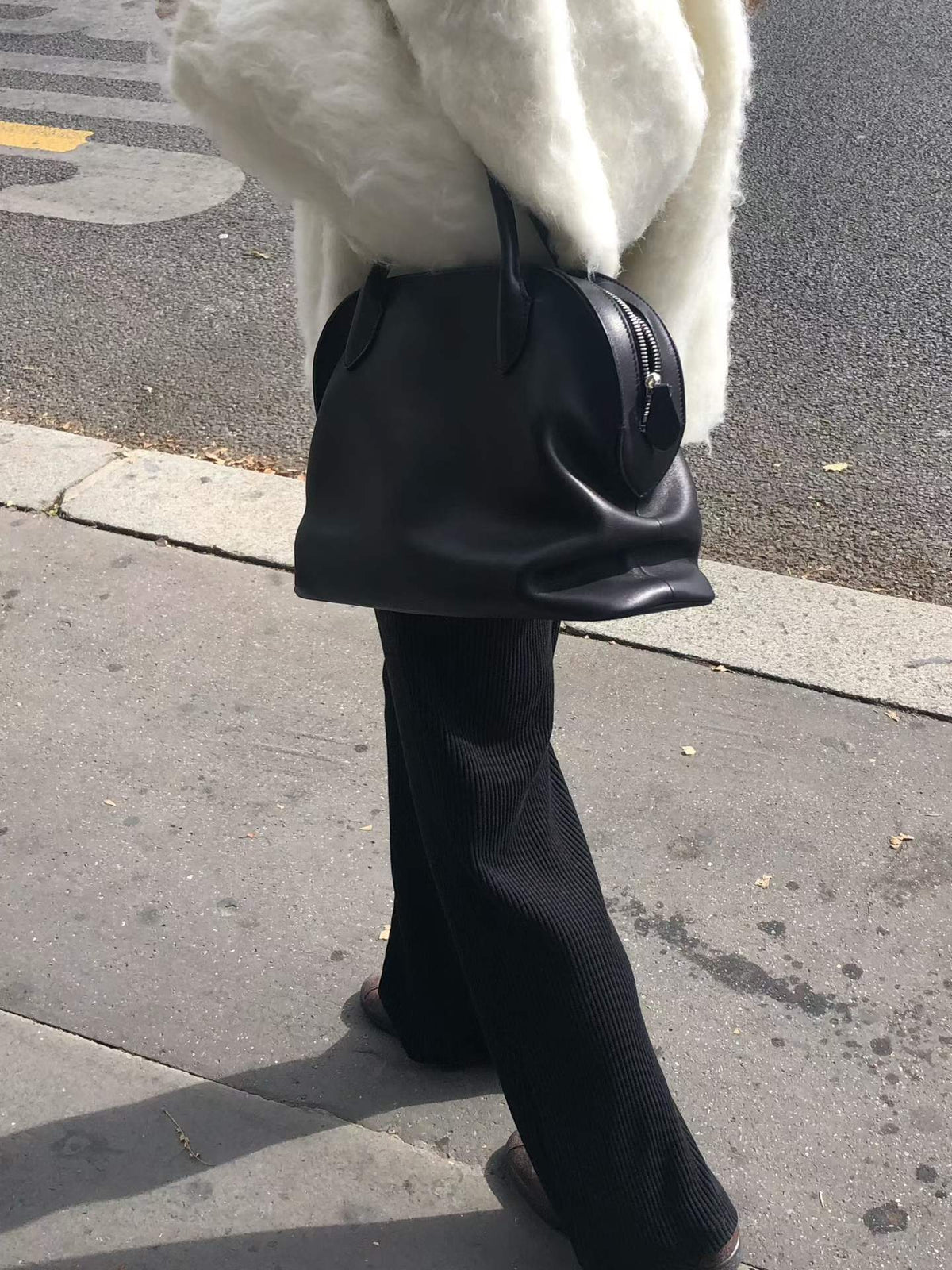 Ounce brush no collar cardigan