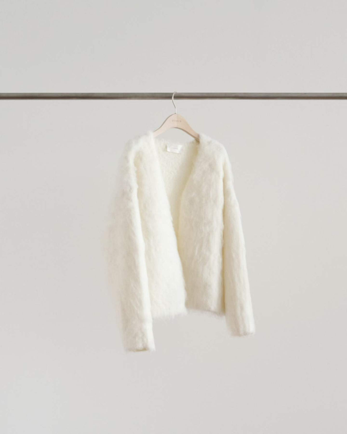Ounce brush no collar cardigan
