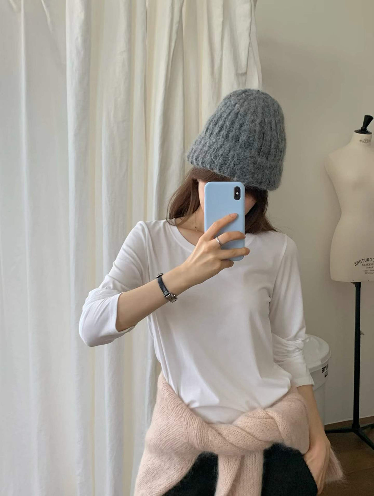 Ounce j long-sleeve T-3col