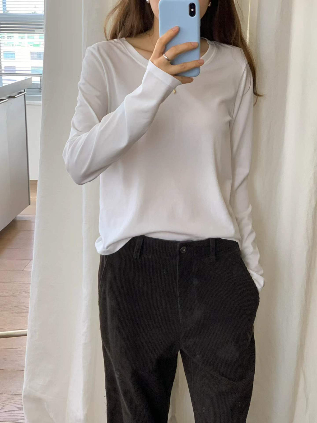 Ounce j long-sleeve T-3col