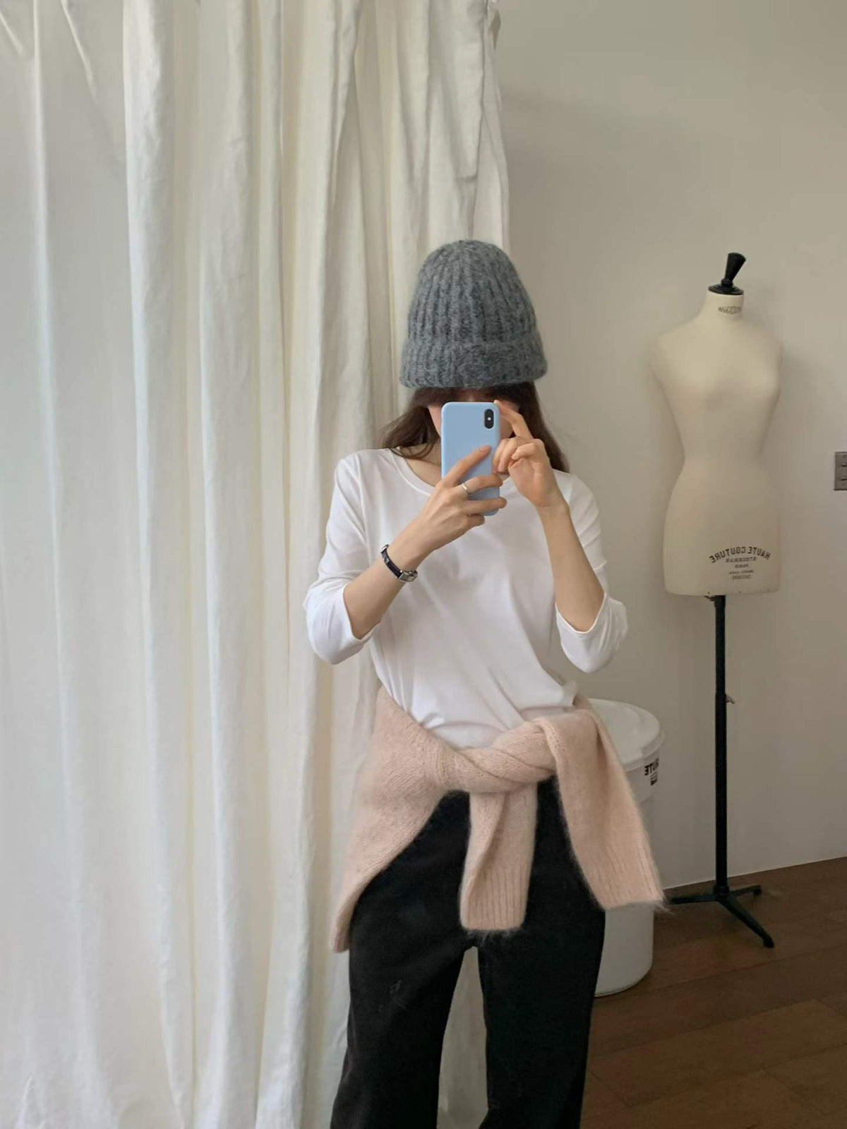 Ounce j long-sleeve T-3col