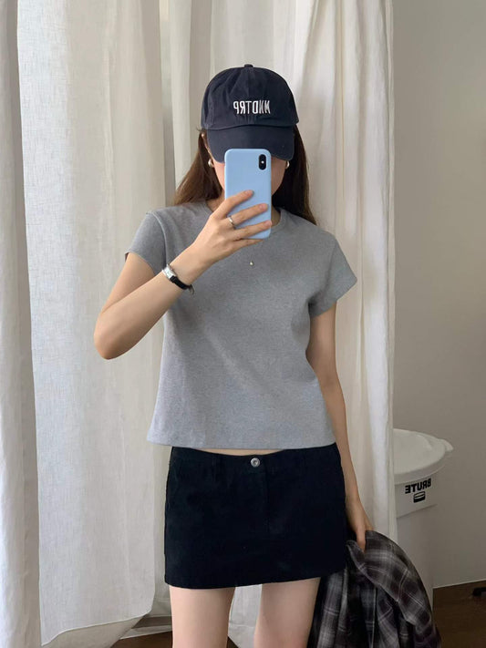 Ounce eve short-sleeve T-5col