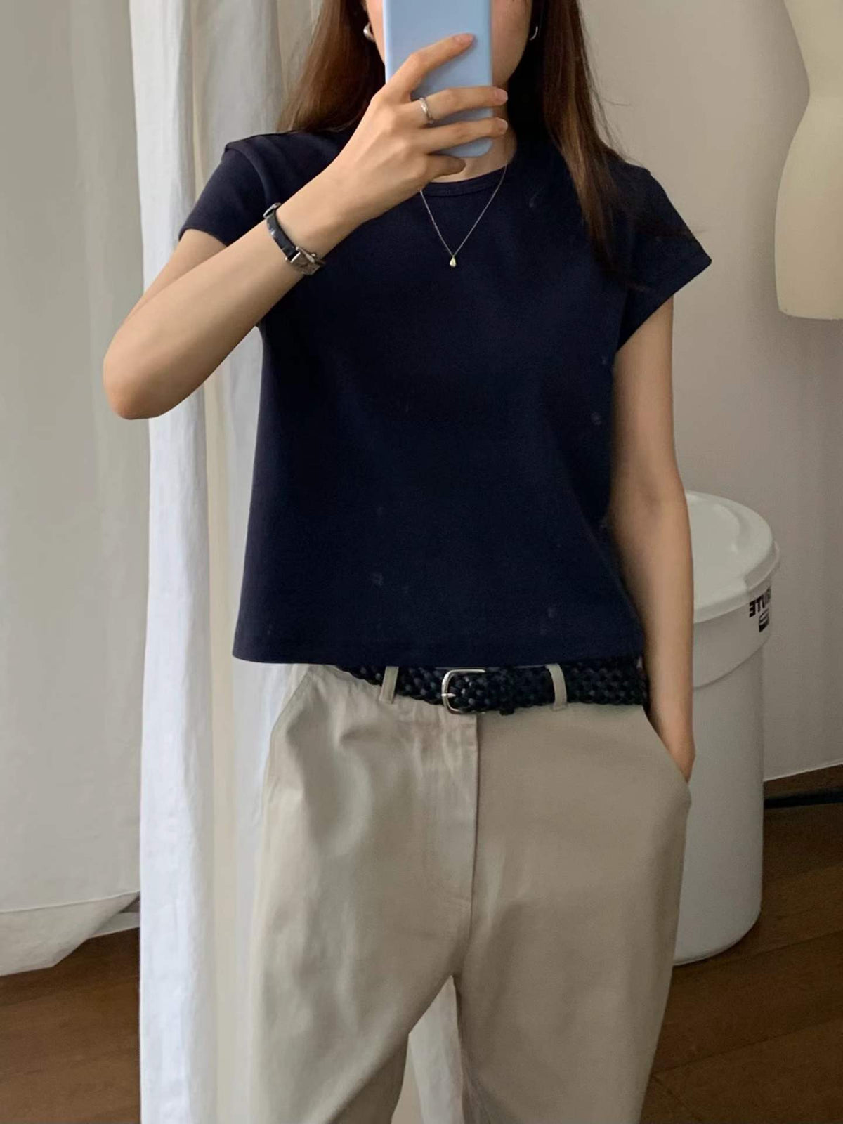 Ounce eve short-sleeve T-5col