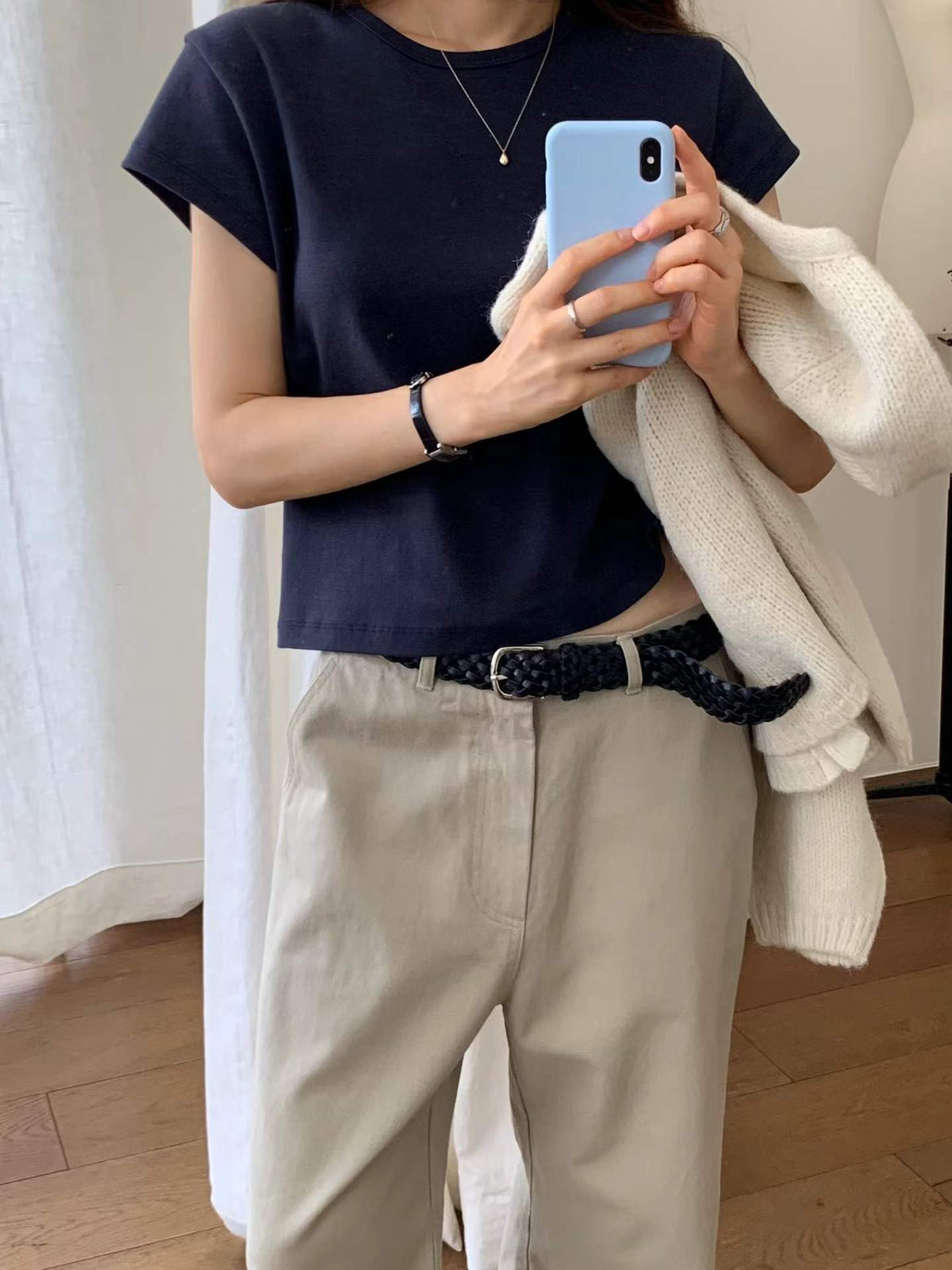 Ounce eve short-sleeve T-5col