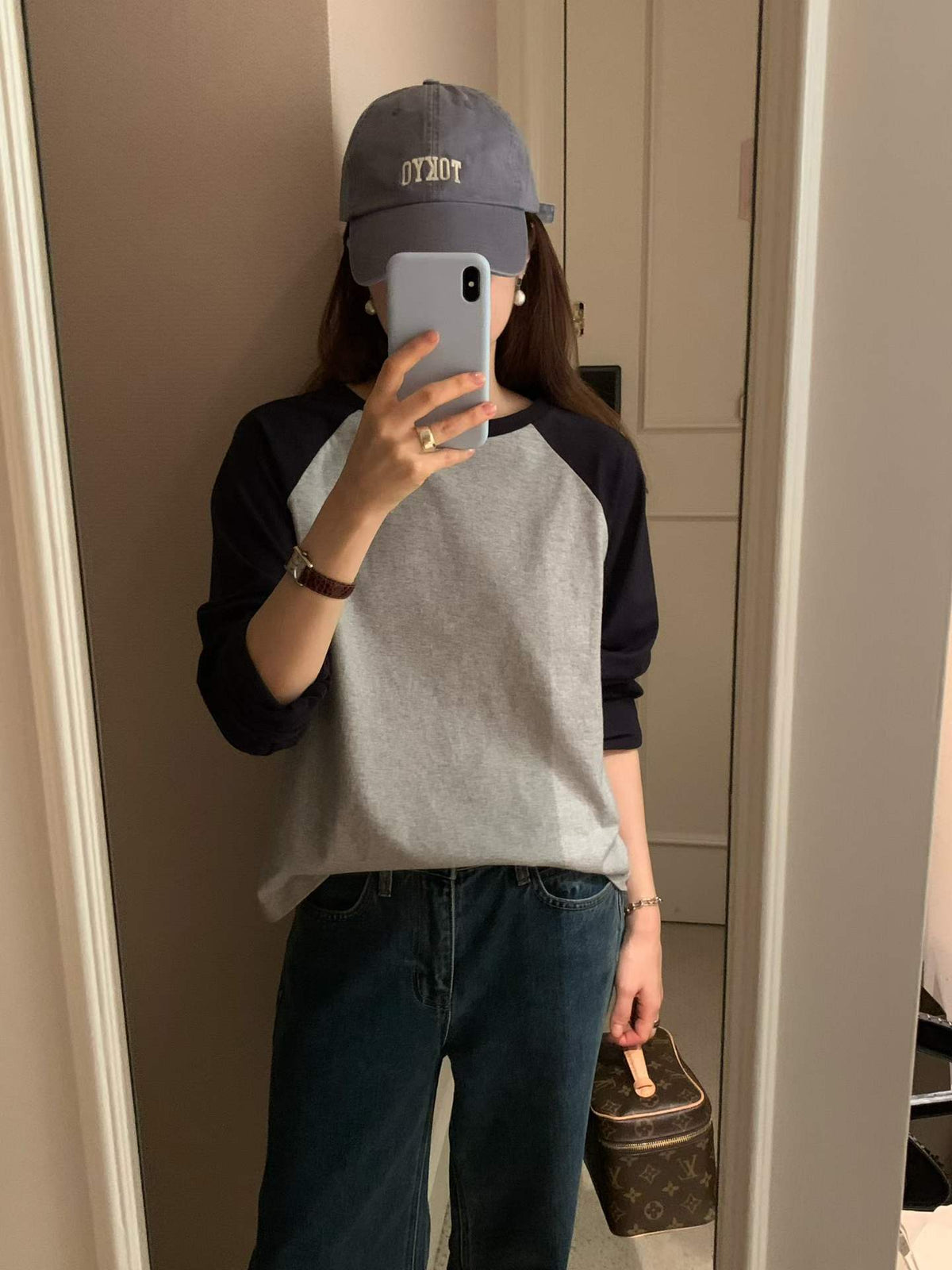 Ounce ove raglan T-2col