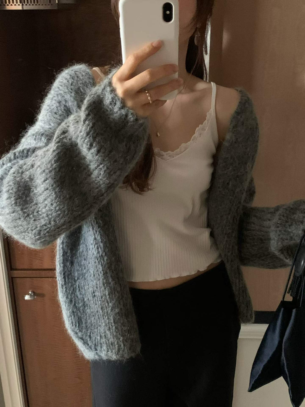 Ounce grain mohair cd-2col