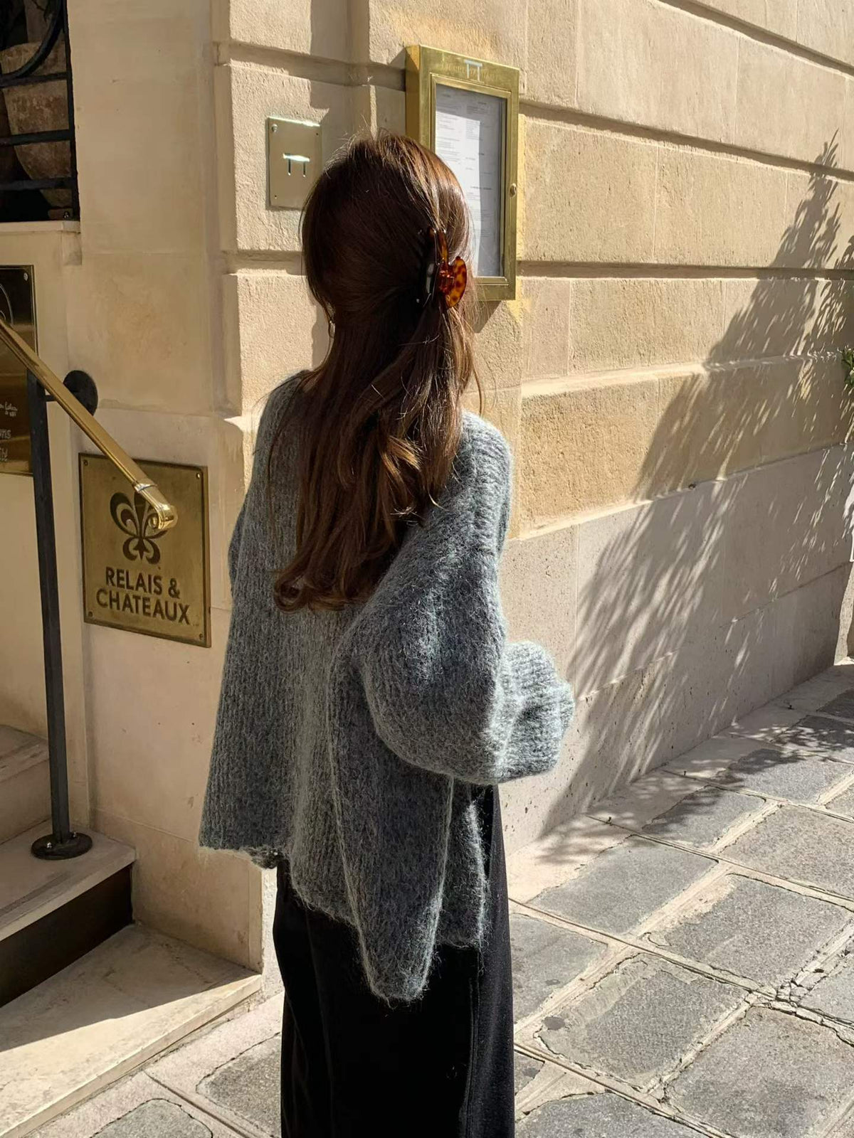 Ounce grain mohair cd-2col