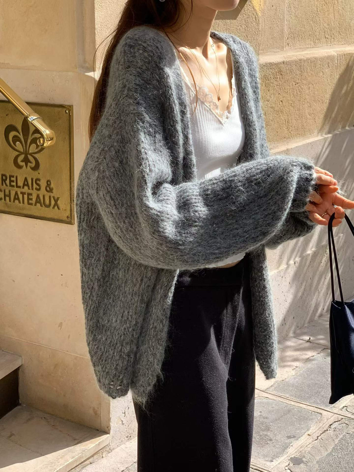 Ounce grain mohair cd-2col
