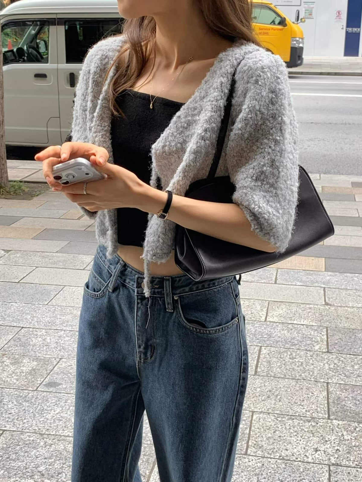 Ounce log deep blue denim