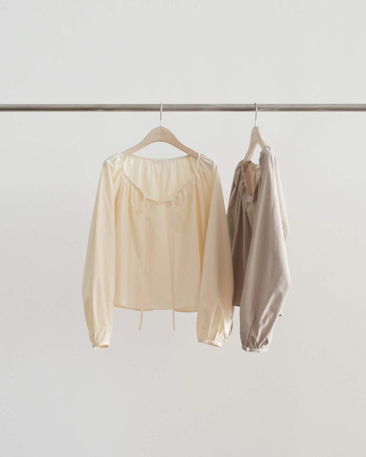Ounce v shirring bl-2col