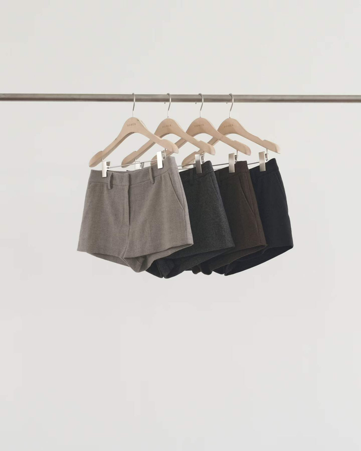 Ounce eden wool shorts-4col