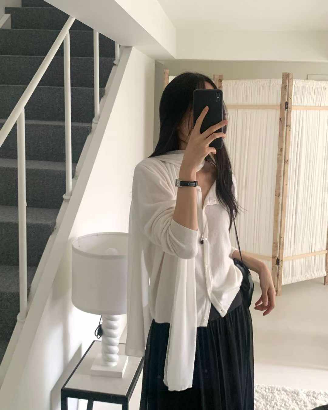 Once cashmere cardigan-4col