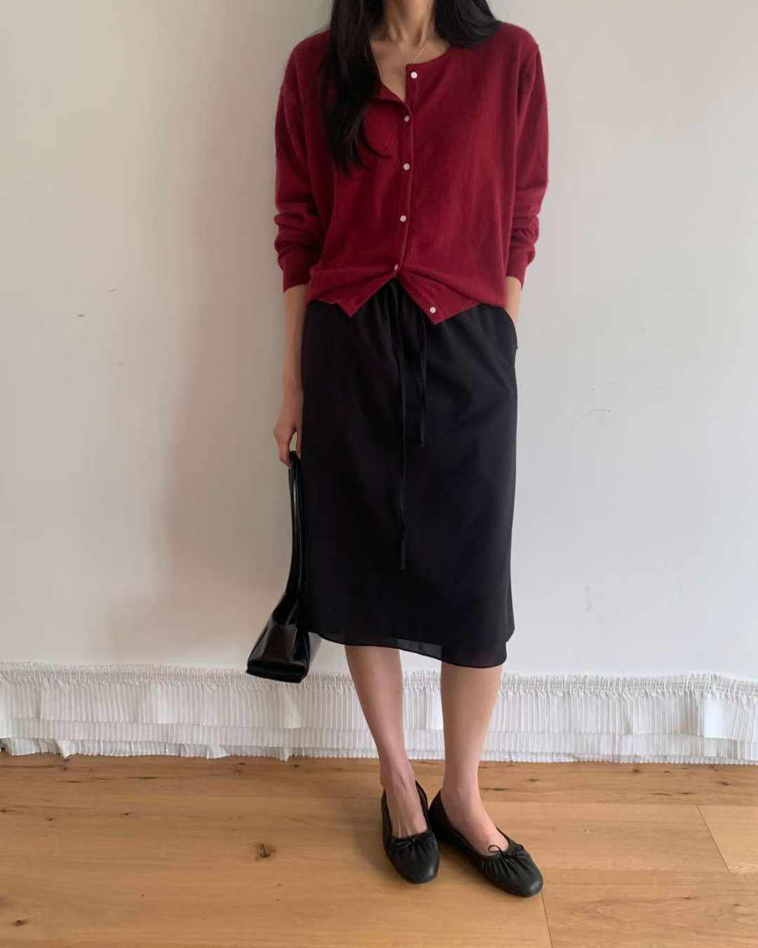 Once cashmere cardigan-4col
