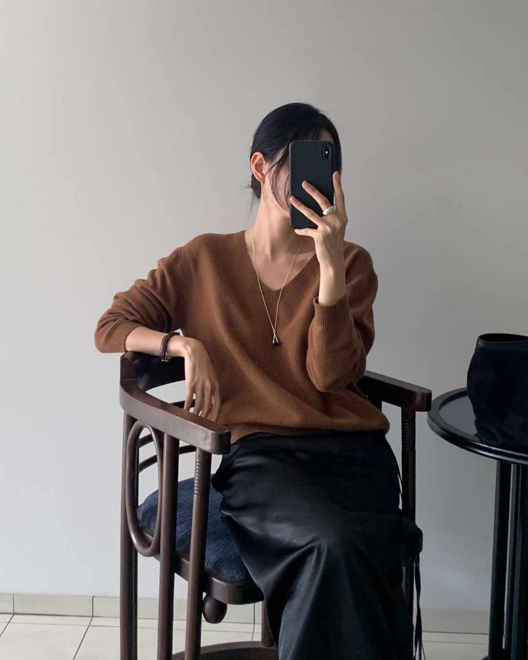Autumn reborn wholegar v-knit-4col
