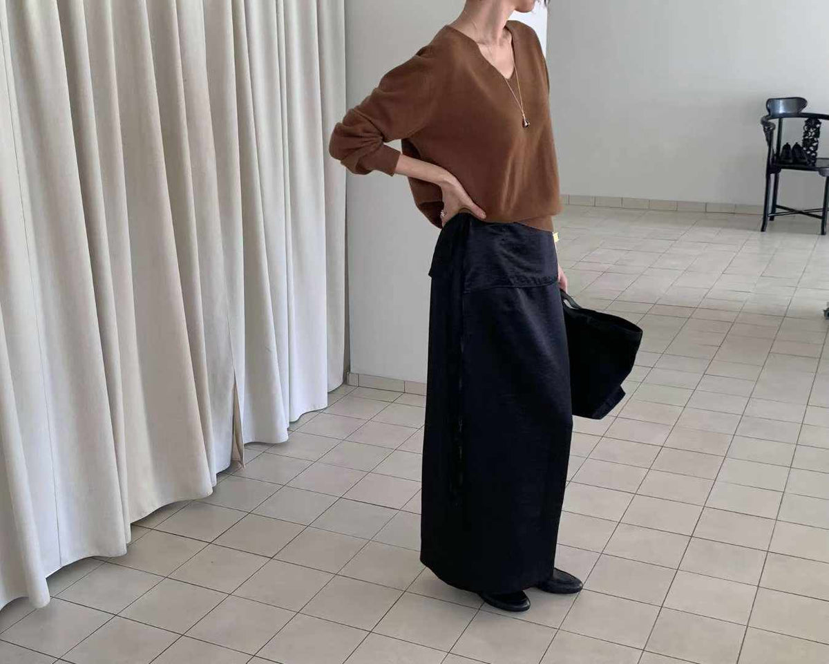 Autumn reborn wholegar v-knit-4col