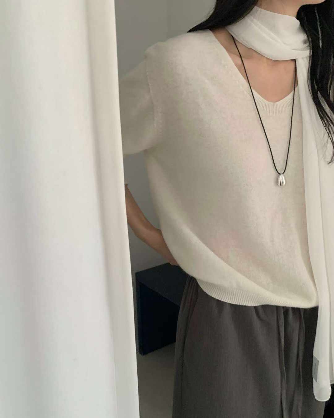 Autumn reborn wholegar v-knit-4col