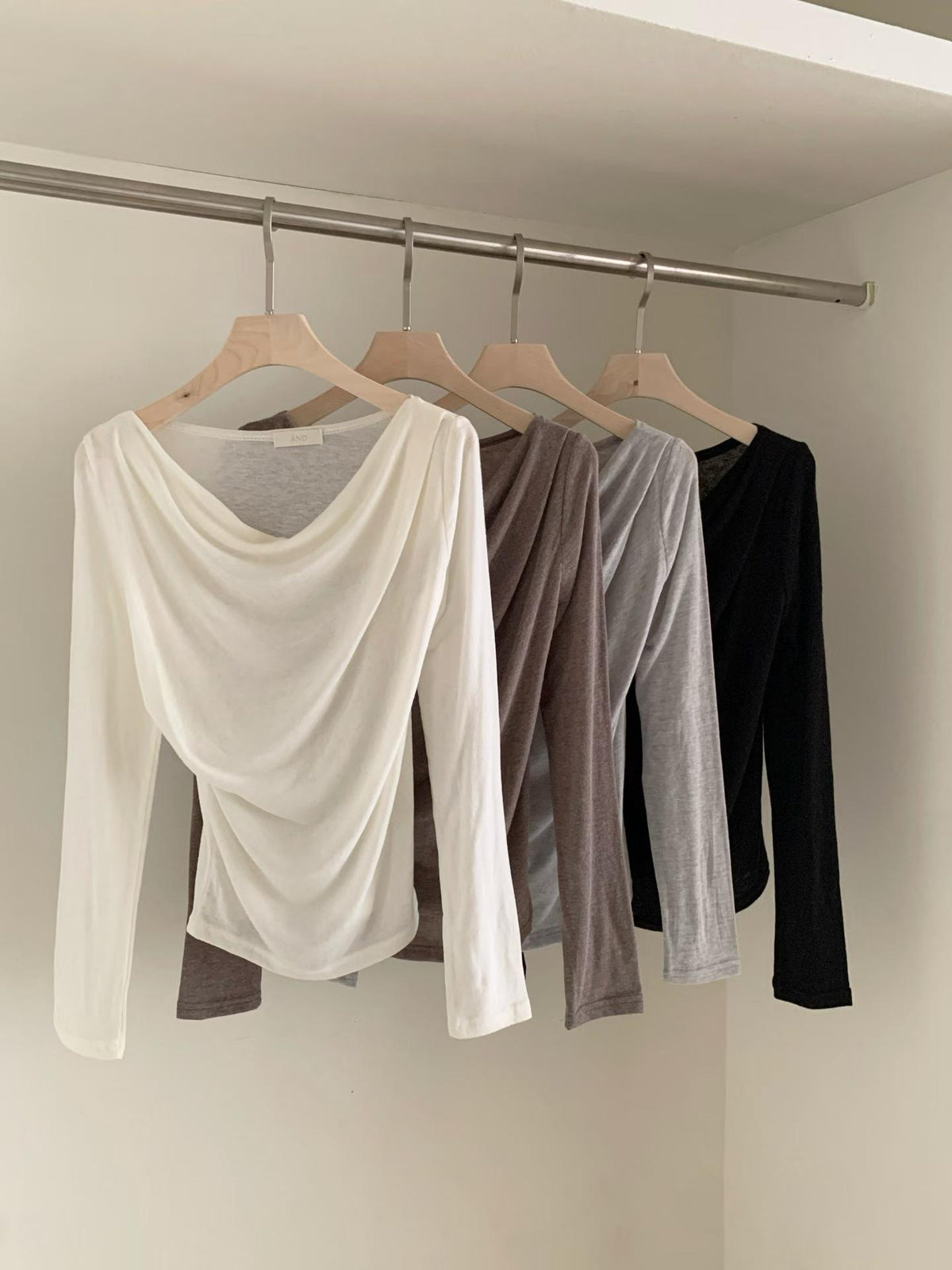 eve shirring T-4col
