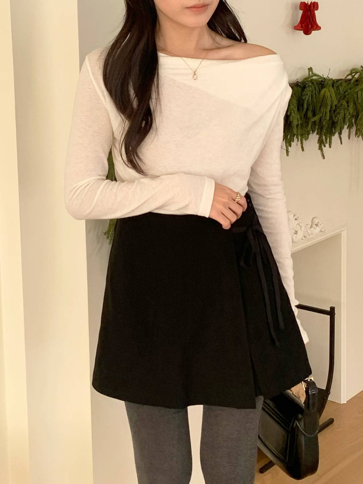 eve shirring T-4col