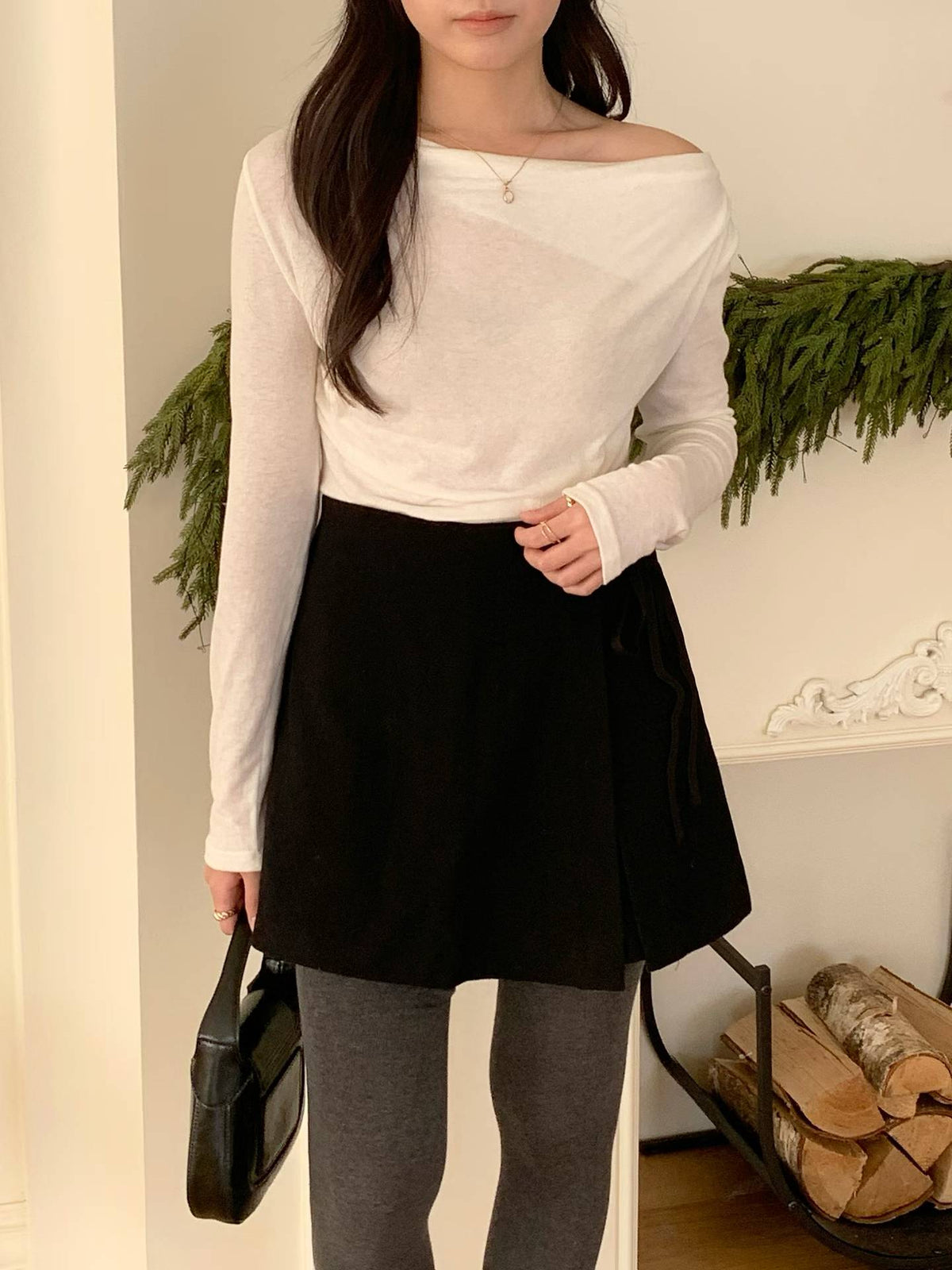 eve shirring T-4col