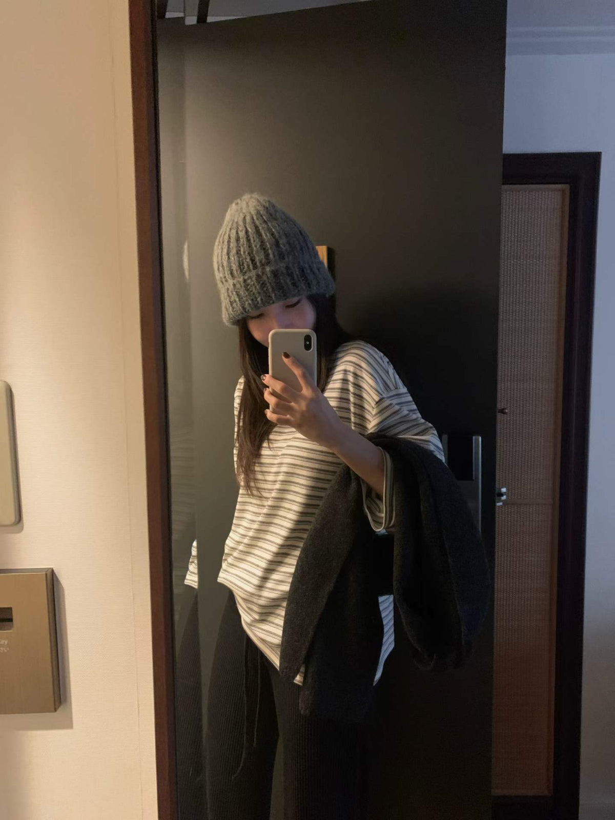Ounce pair stripe T-2col