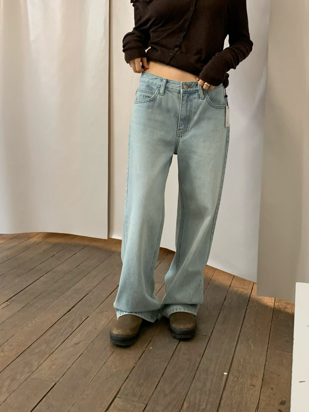 Ounce teen light blue denim