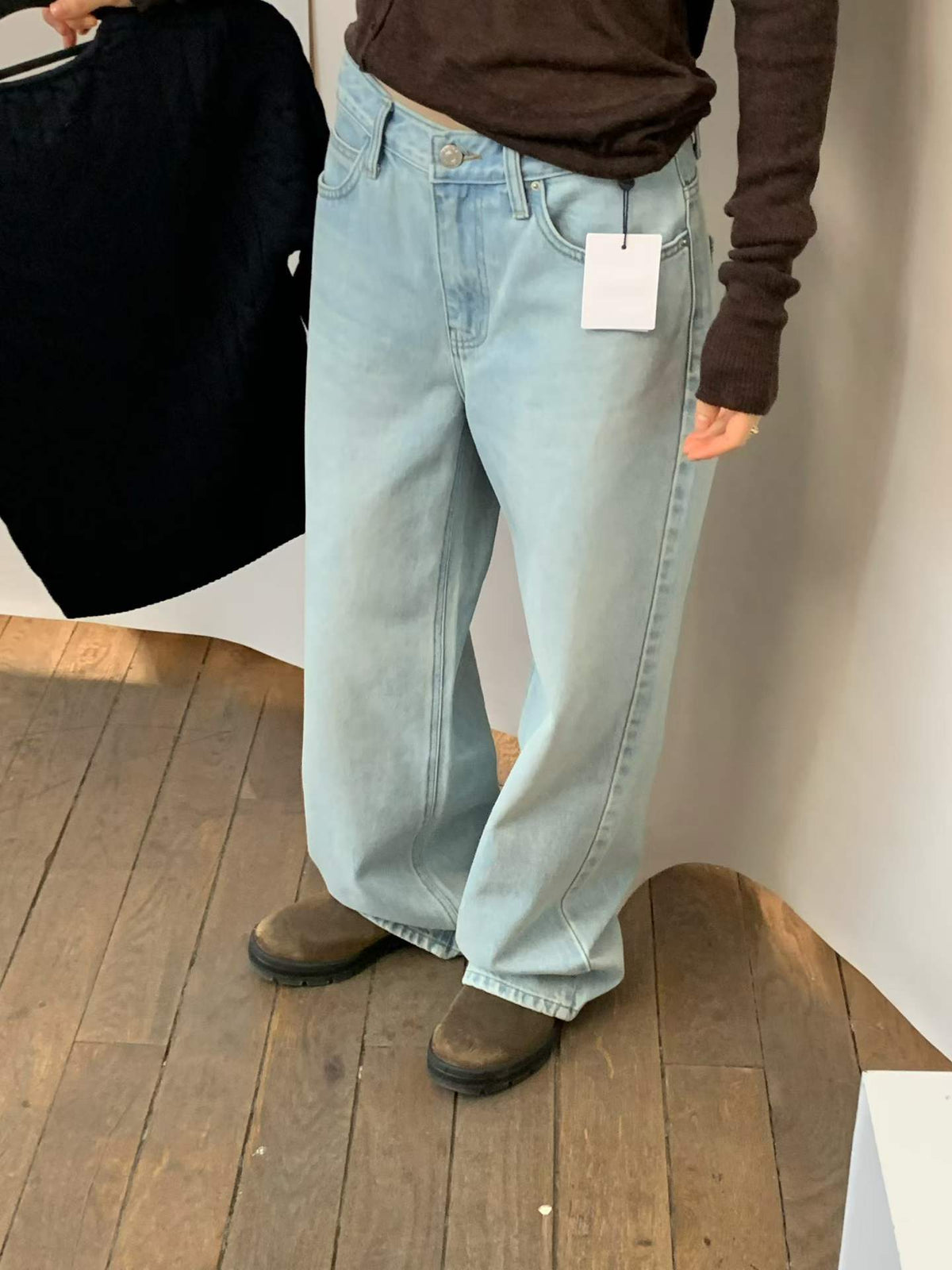 Ounce teen light blue denim