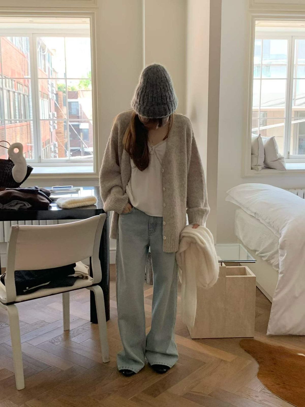Ounce teen light blue denim