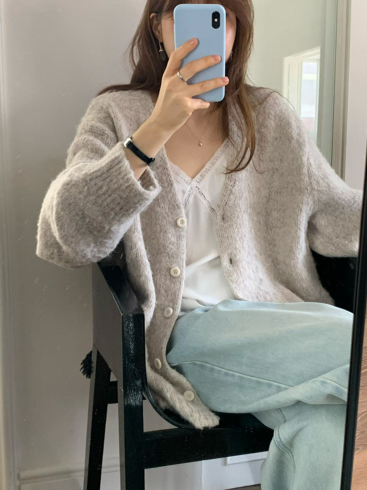Ounce teen light blue denim