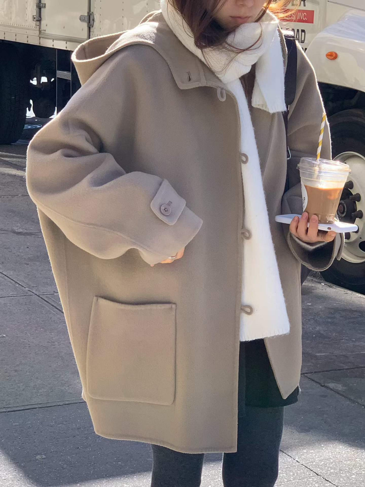 HD hoodie cash duffle ct-2col