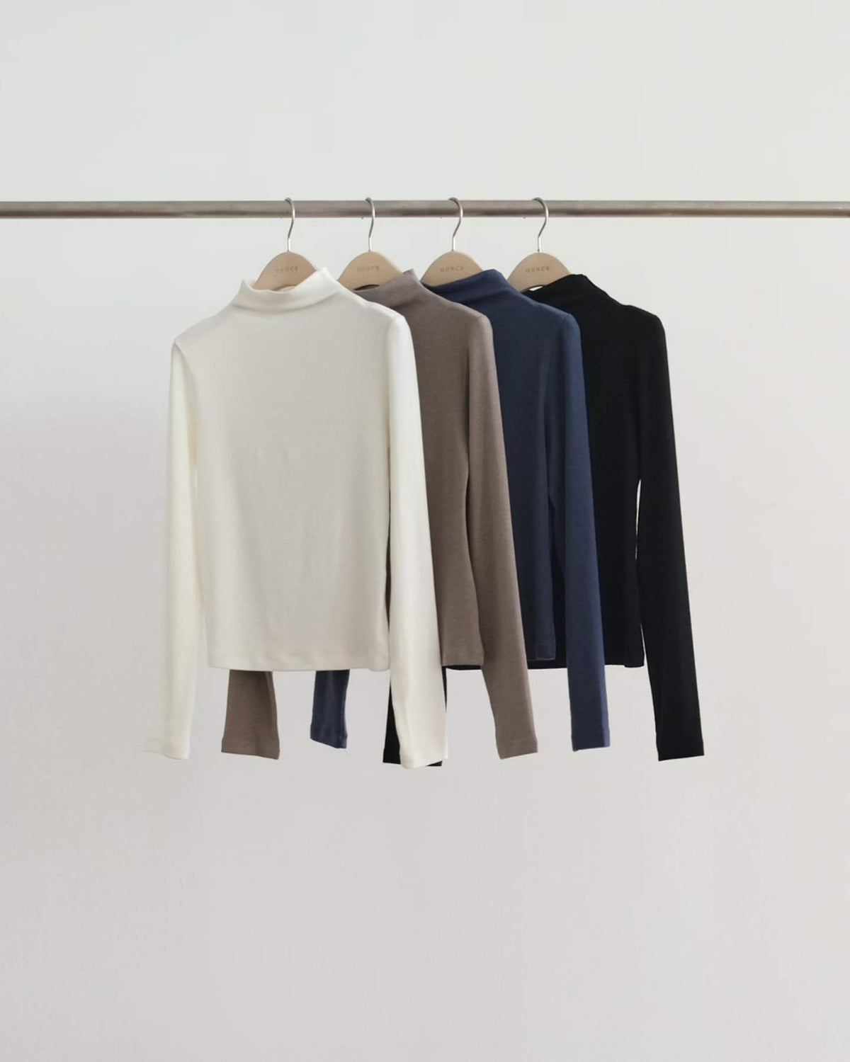 Ounce merino wool polo T-4col
