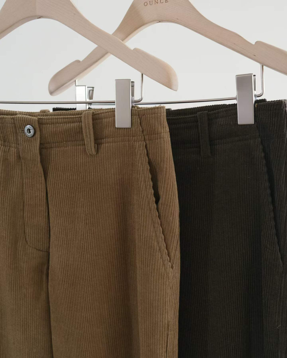 Ounce nona corduroy gimo pants-2col