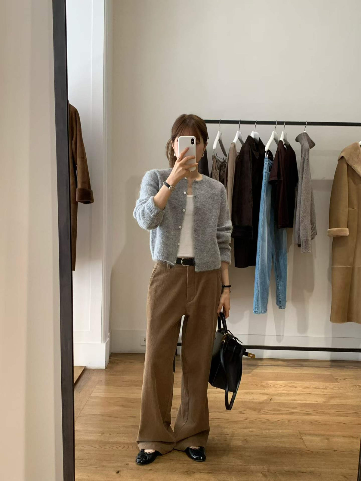 Ounce nona corduroy gimo pants-2col