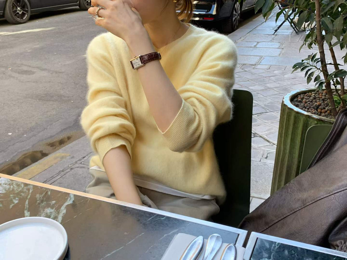 Ounce ronnie cashmere knit-3col