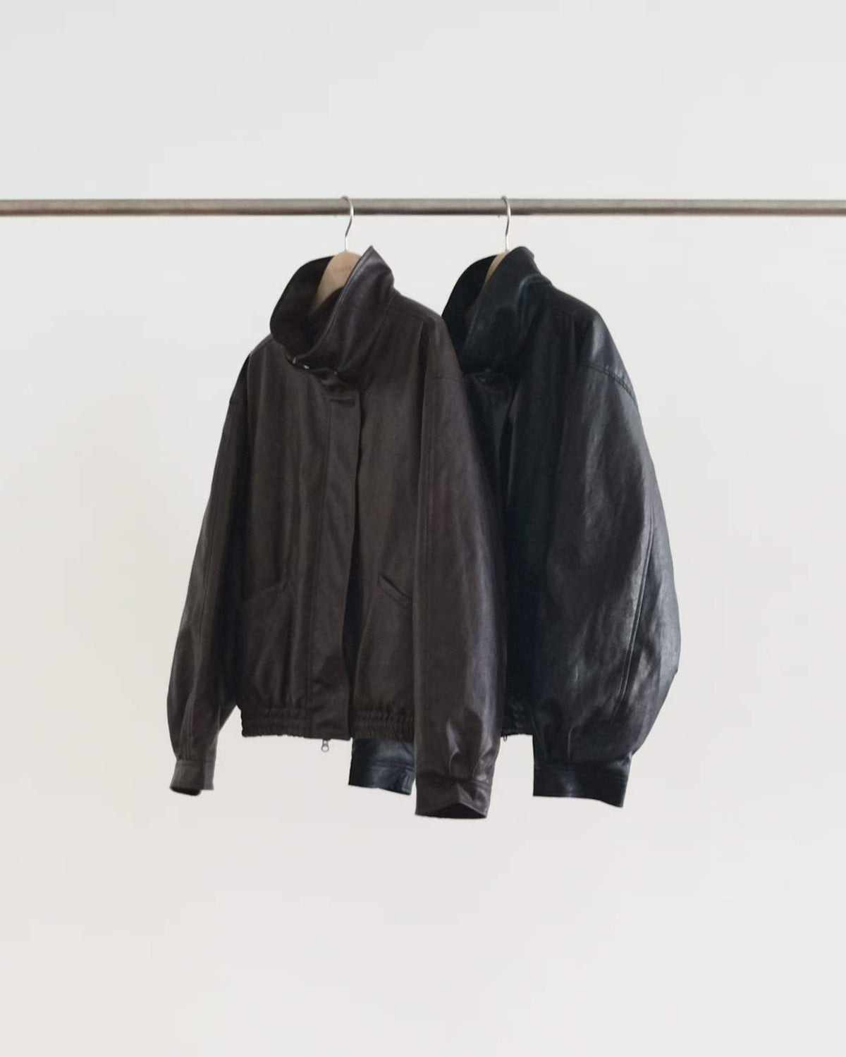 Ounce chloe leather jumper-2col