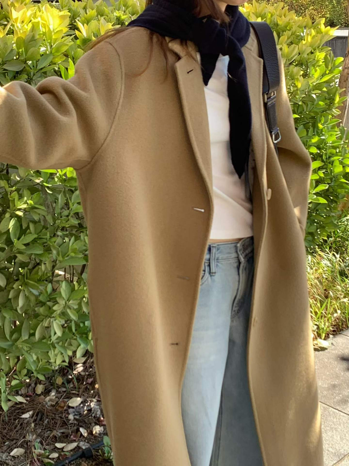 Ounce hd rené wool long coat-3col