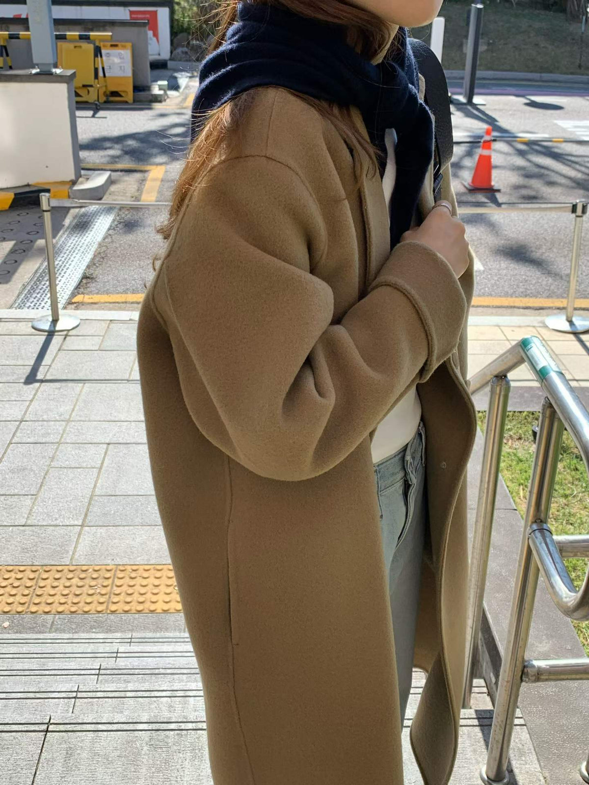 Ounce hd rené wool long coat-3col