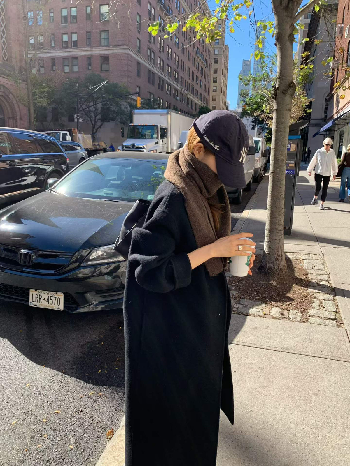 Ounce hd rené wool long coat-3col