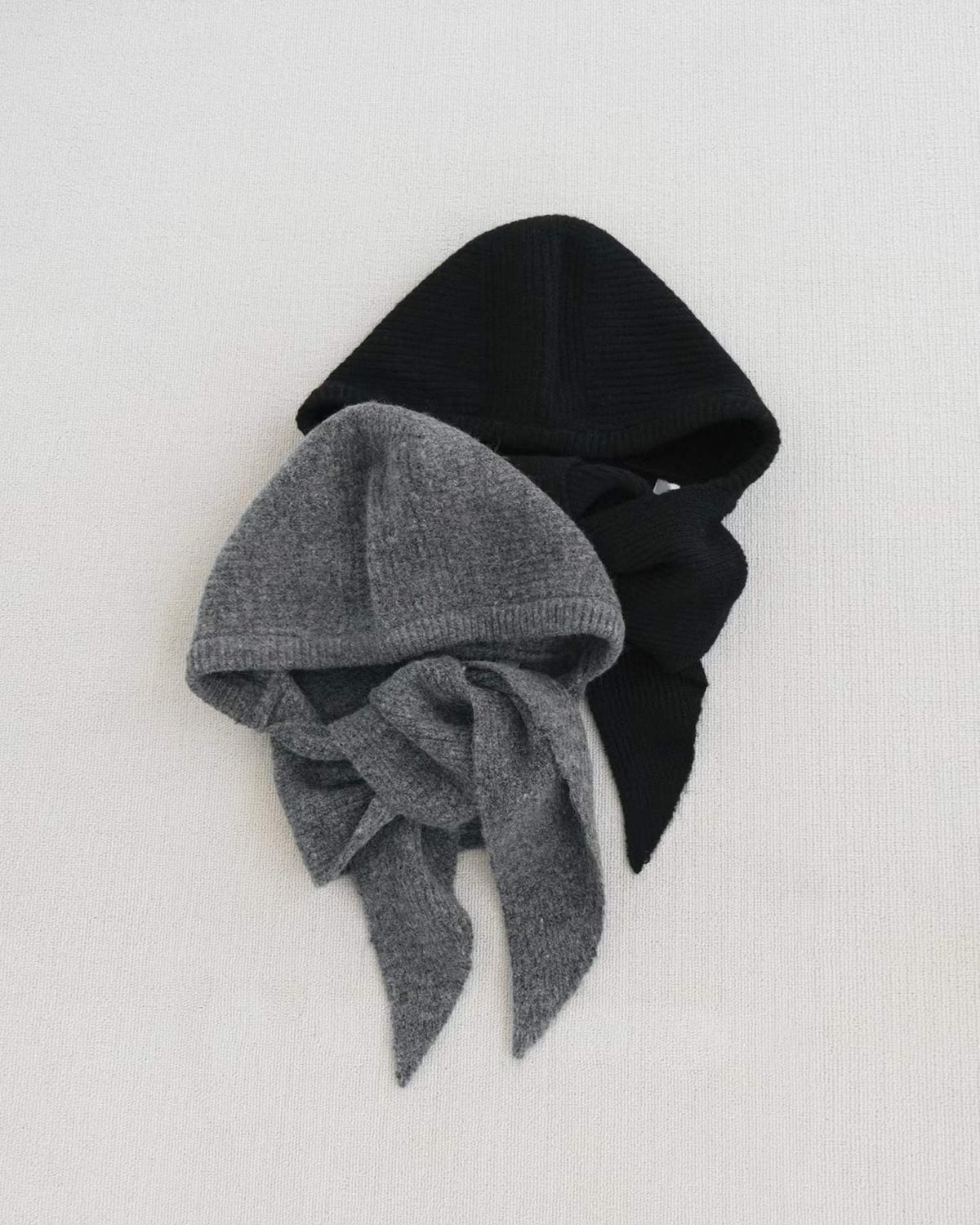 Ounce balaclava knit muffler-2col
