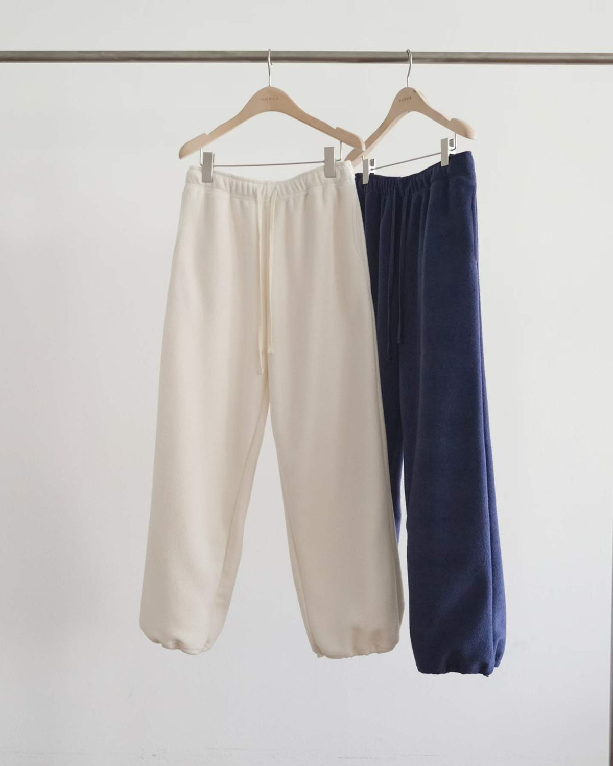 Ounce terry jogger pants-2col
