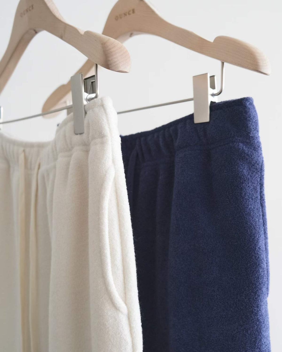 Ounce terry jogger pants-2col