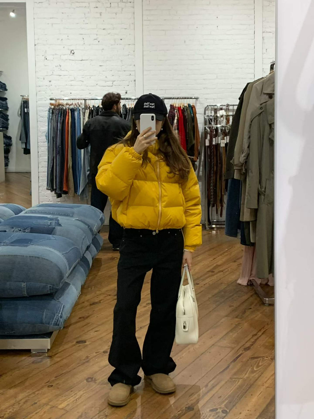 Ounce black cotton gimo pants