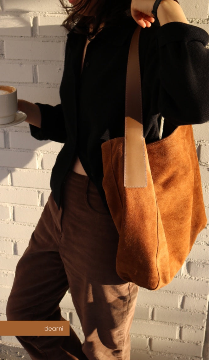 week suede bag-3col