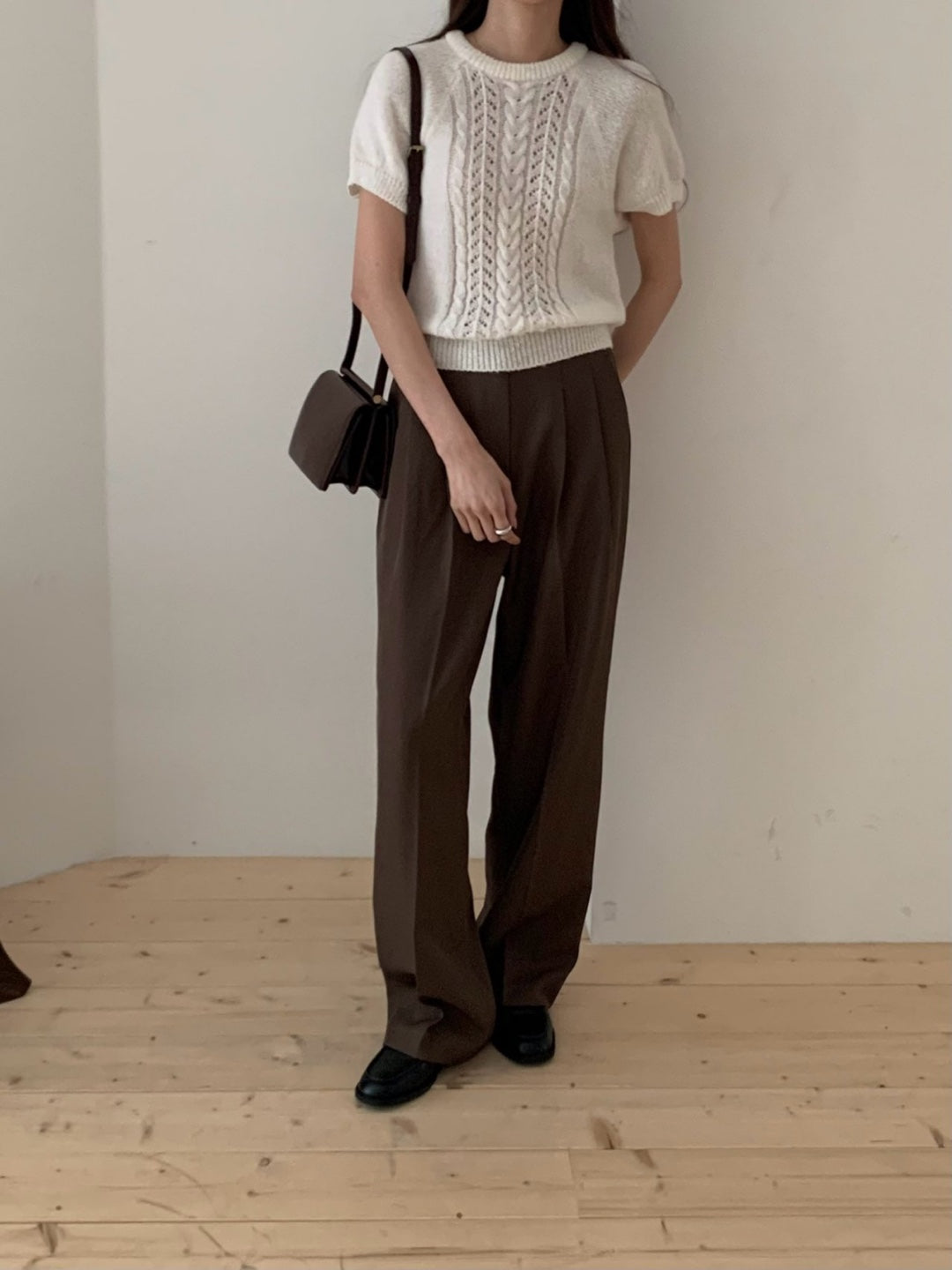 alpaca cable knit-3col