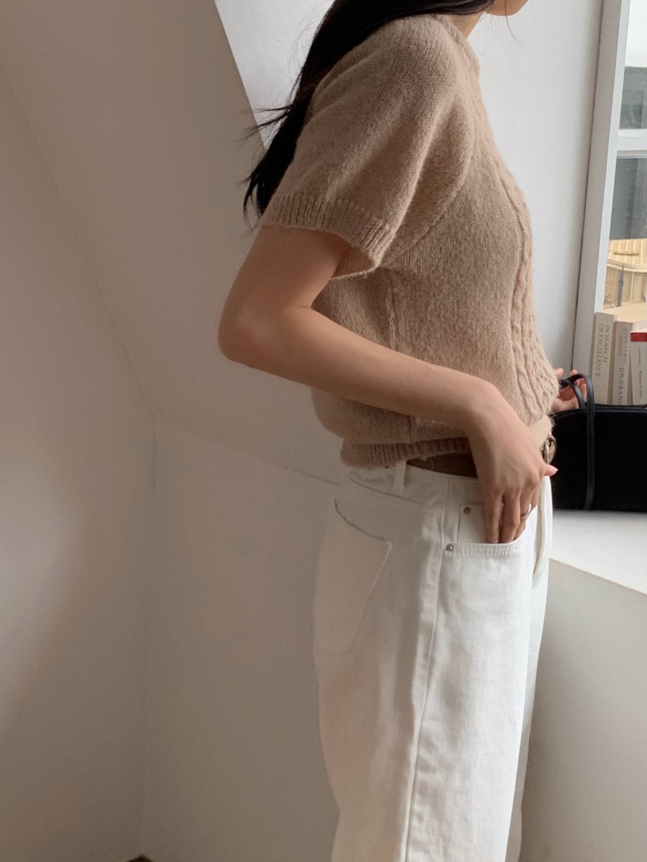 alpaca cable knit-3col