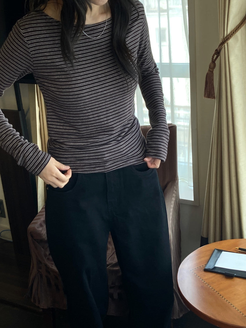 vine stripe t-3col