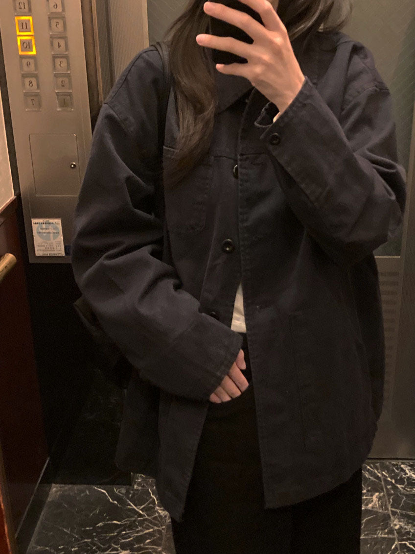 re-work cotton jacket-2col