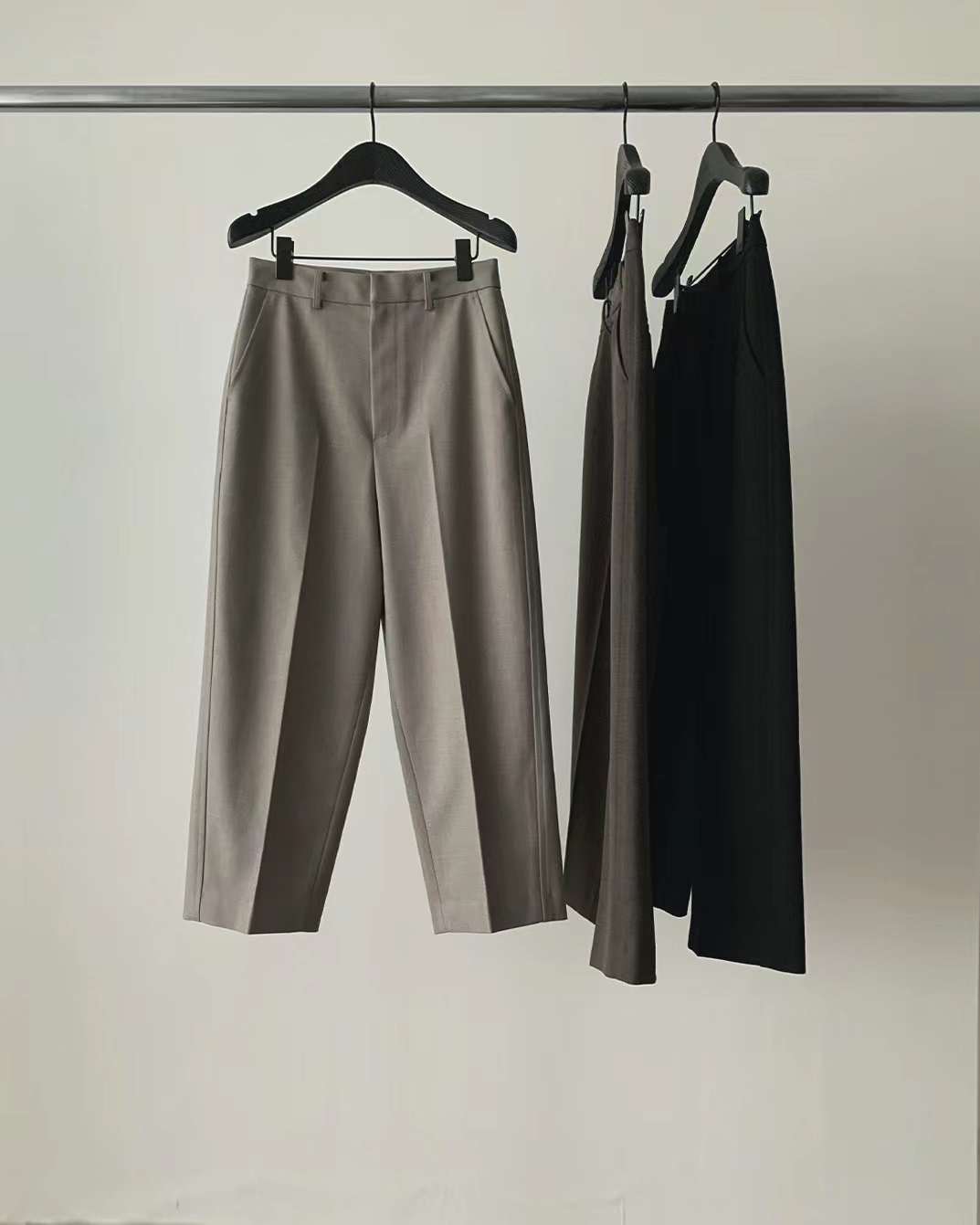 Ounce straight wool pants-3col restock