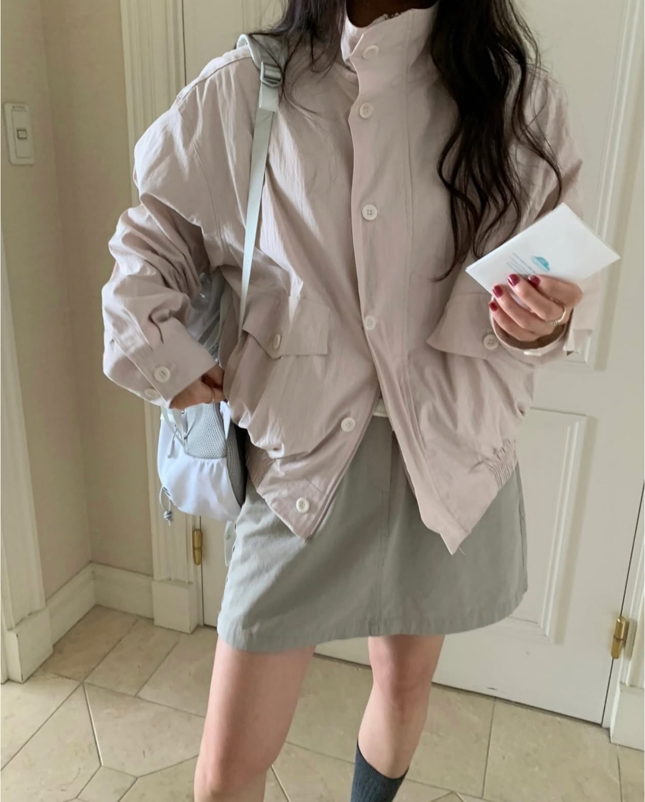 City nylon jumper-3col